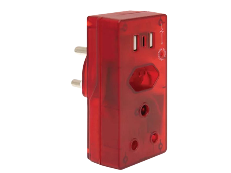 Surge Adapter With USB And Type C