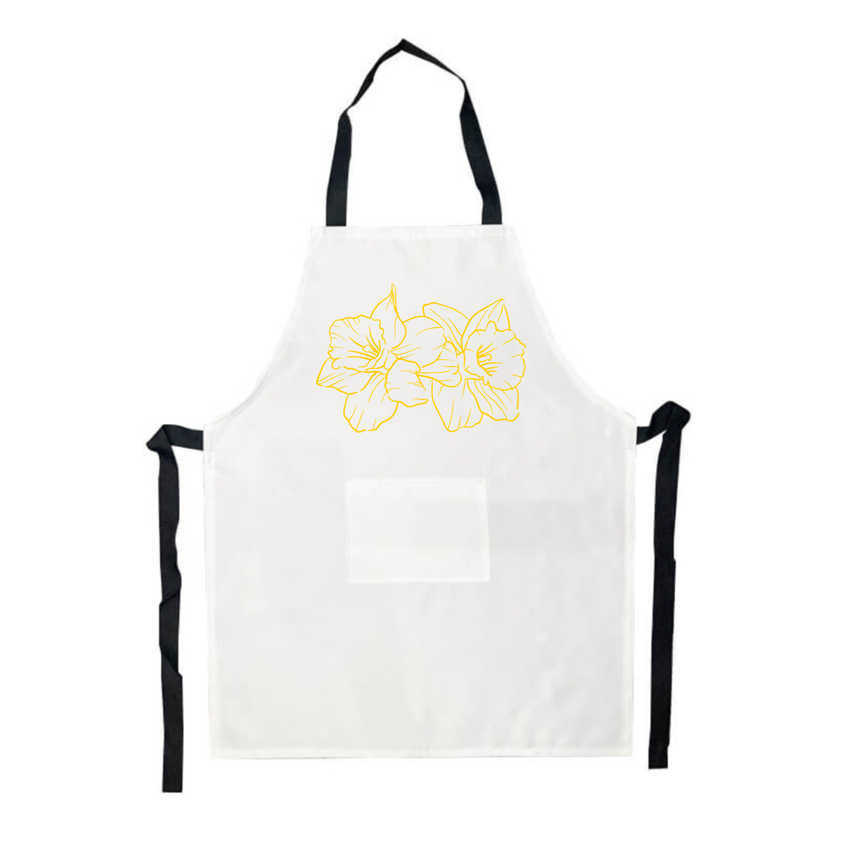 Gold Glitter Flower Printed Aprons Shop Today. Get it Tomorrow