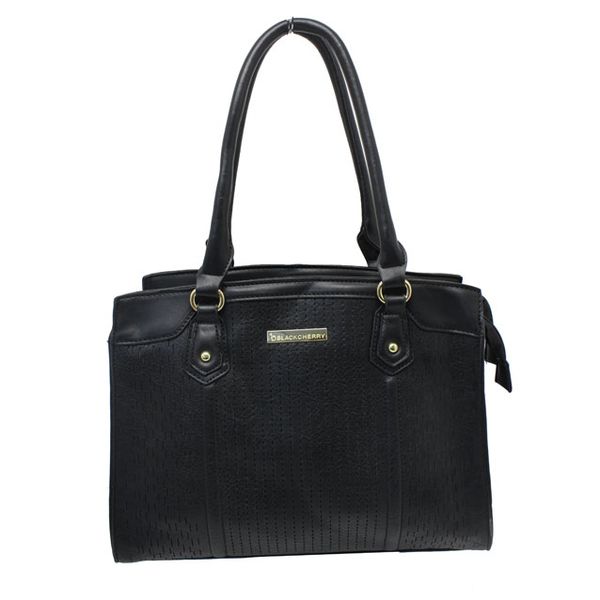 Blackcherry Cut Out Tote