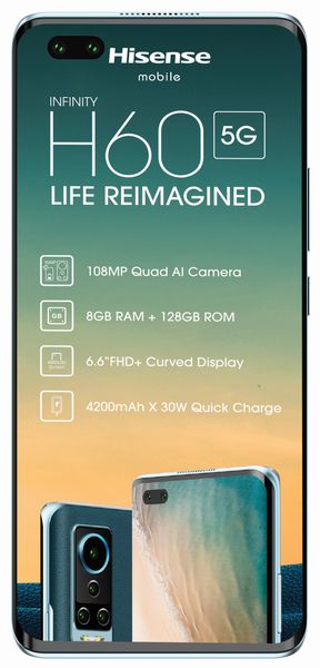 Hisense Infinity H60 5G 128GB Dual Sim - Green
