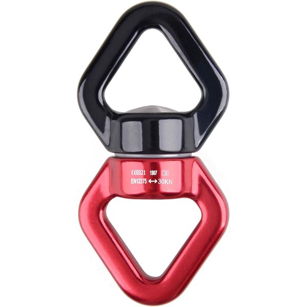 30KN Hanging Swing Swivel Spinner Rotational Climbing Rope Hanging Hook