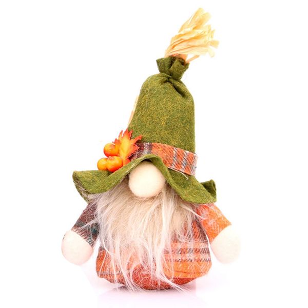 Dwarf Thanksgiving Day Gift Fall Doll Window Christmas Decoration A