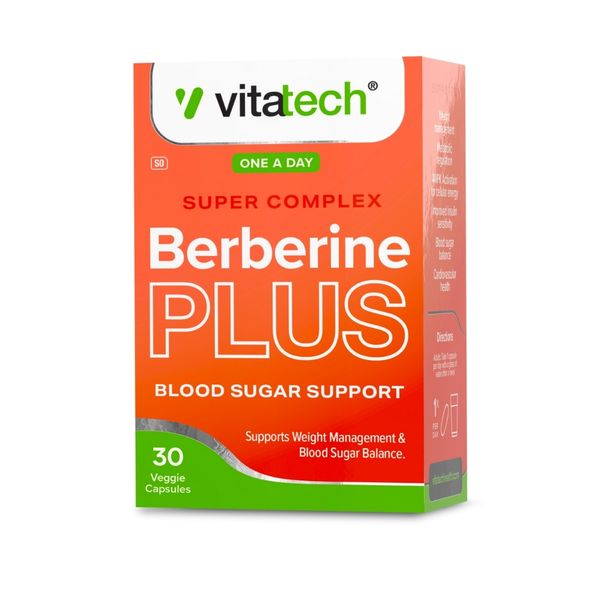 Vitatech Berberine Plus 30 Veggie Capsules