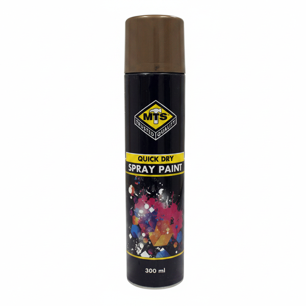 MTS Copper Spray Paint 300ml - Natural Finish for Metal &amp; Wood
