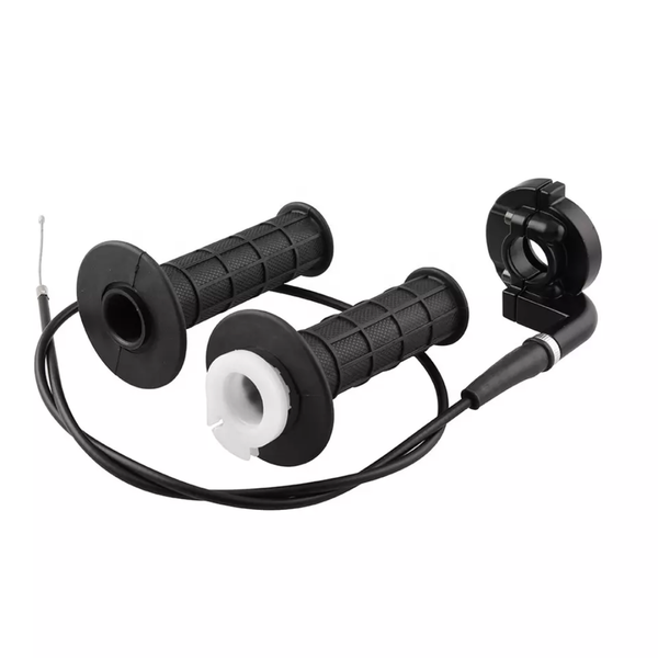 KR Throttle Tube with Grips &amp; Cable (22mm)