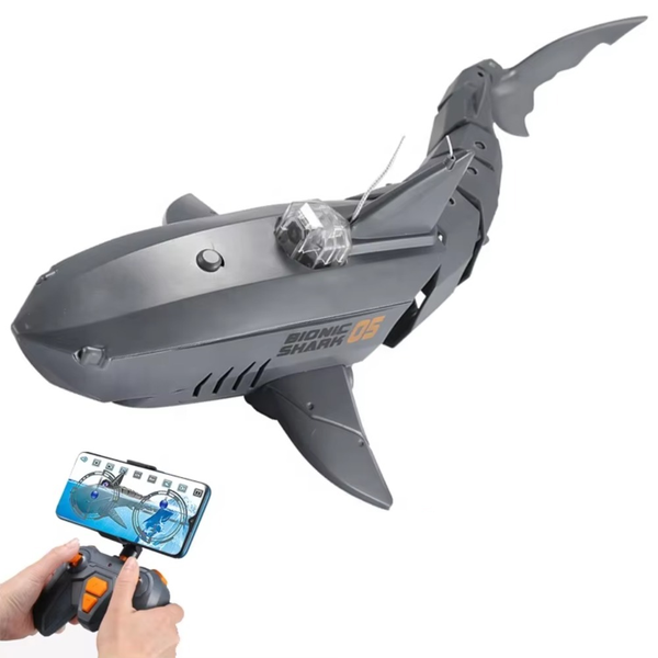 Remote Control Shark with Camera, RC Sharks Toys for Swimming Pool