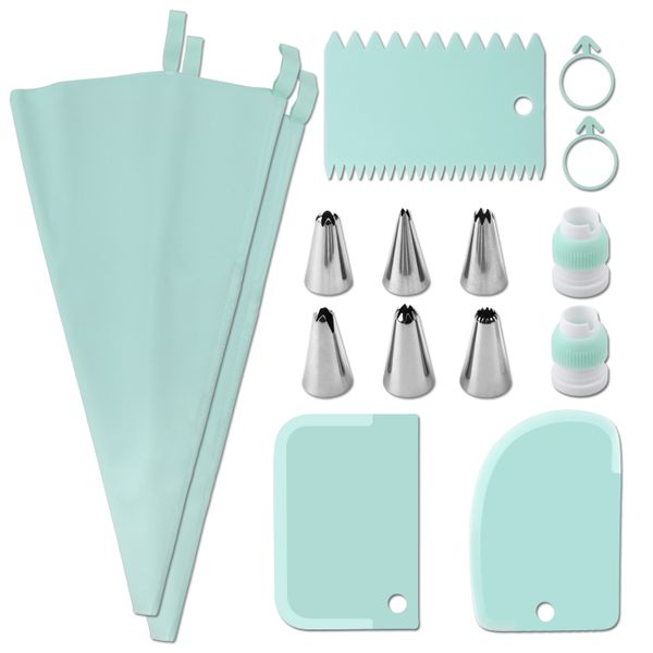 Piping Bags and Tips Set Cake Decorating Tools Supplies