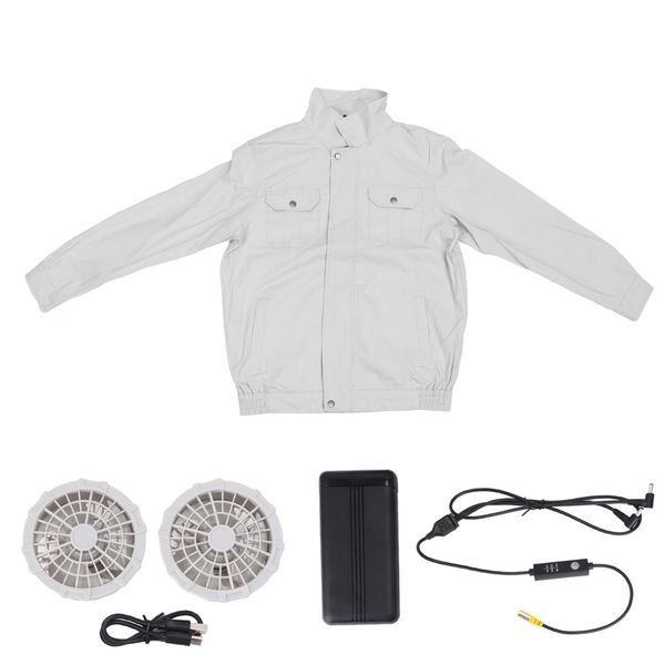 XL Cooling Fan Jacket With 20000mAh