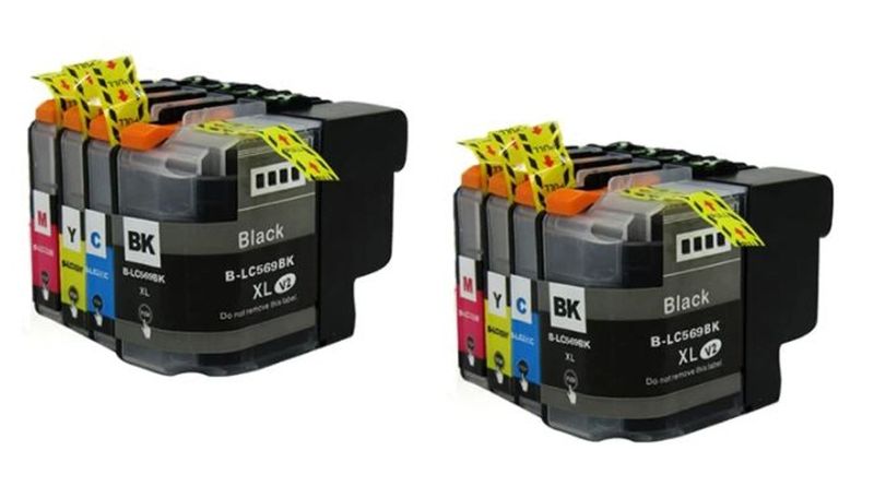 Brother LC569XL / LC565XL / 569 / 565 Twin Multipack - Compatible