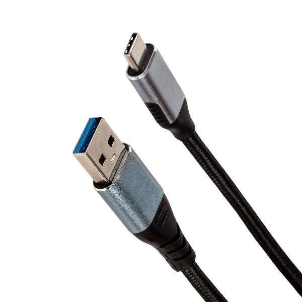 USB to Type-C Cable 1 Metre - 60W Power Delivery, 10Gbps Data , Fast Charge