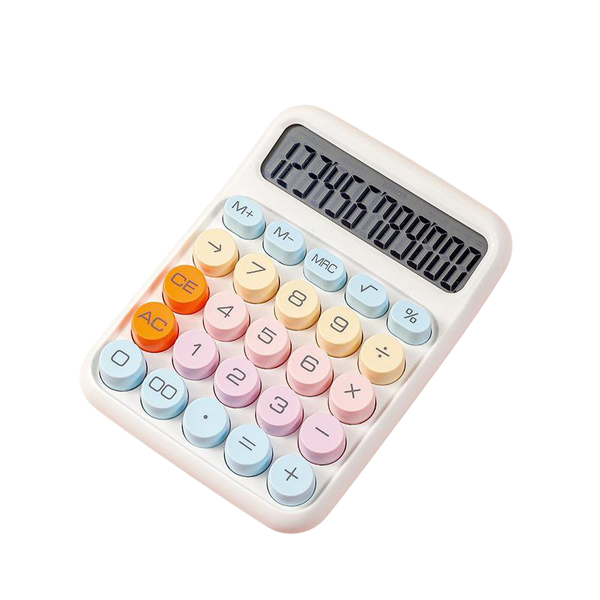 12 Digits Desktop Calculator With Large LCD Display Office Calculator