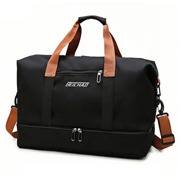 Large Capacity Travel Fitness Bag Waterproof Portable Sports Duffel Bag