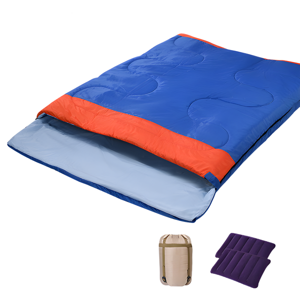 Double Sleeping Bag Adult Outdoor Camping Tent Cold Resistant