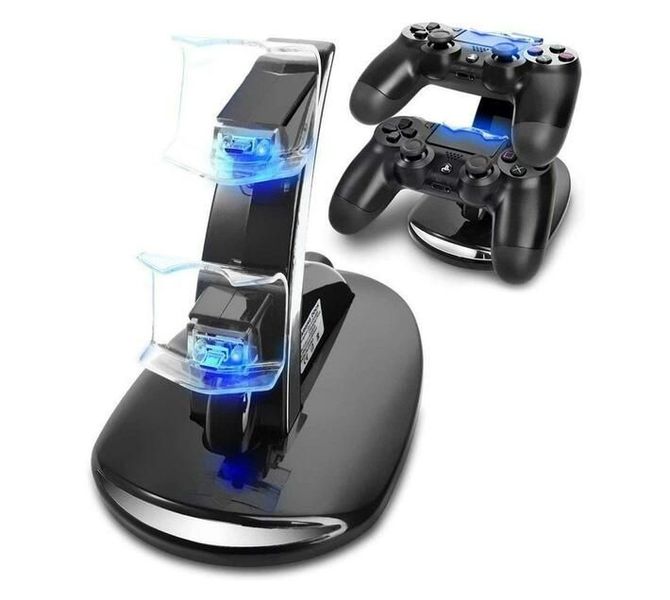 Dual USB Charging Dock Station for PS4