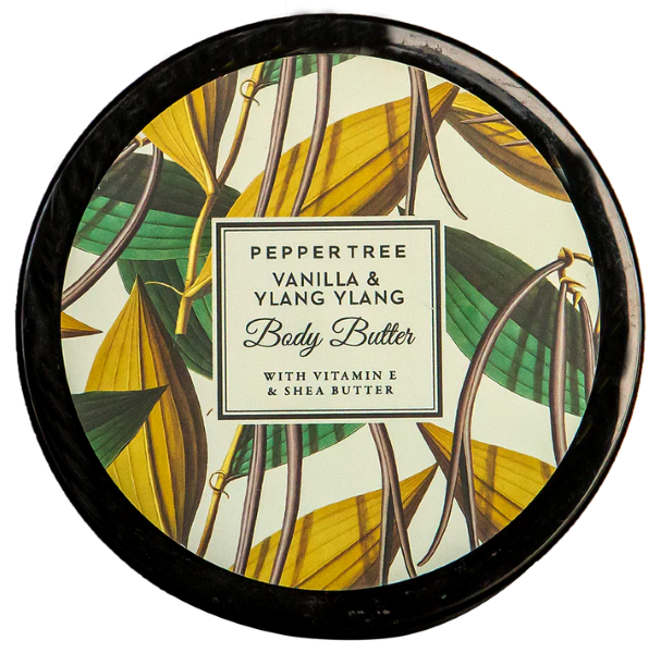 Pepper Tree Vanilla &amp; Ylang Ylang Body Butter 250ml