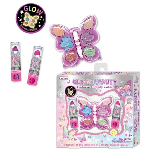 Hot Focus Glow Eyeshadow And Moody Lipstick