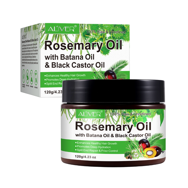 ALIVER Rosemary Oil with Batana &amp; Black Castor Oil