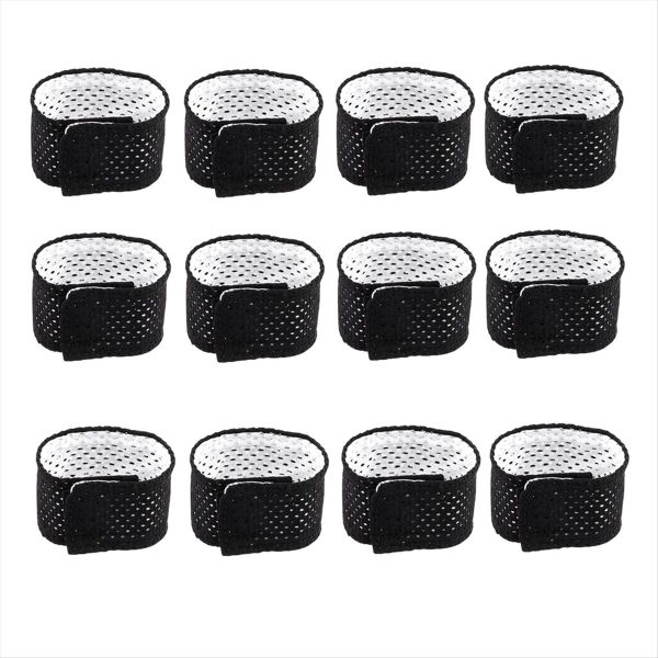 12 Pieces Jerseys Sleeve Bands Sleeve Holders Soccer Sleeve Ties