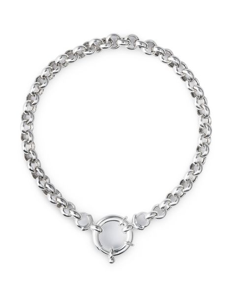 Solid 925 Sterling Silver Belcher Bracelet - 5.4mm