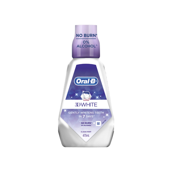 Oral B 3D White Mouth wash