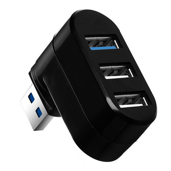 Premium 3-Port ABS Mini USB 3.0 Hub