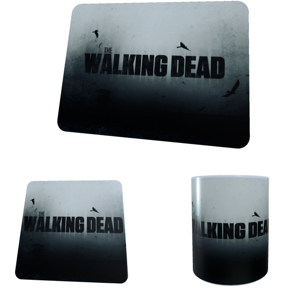 The Walking Dead - Aesthetic - Coffee Mug, Coaster and Mouse Pad Combo