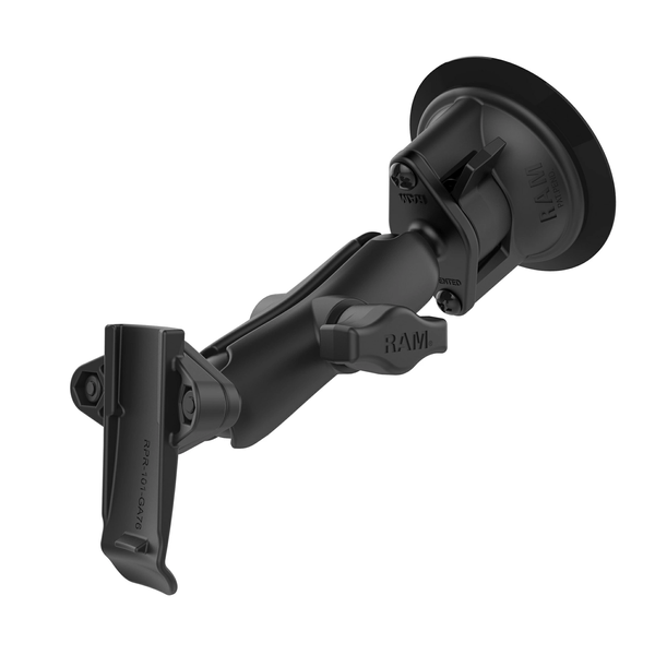 RAM Mount Twist-Lock Suction Cup Mount with Garmin Spine Clip Holder