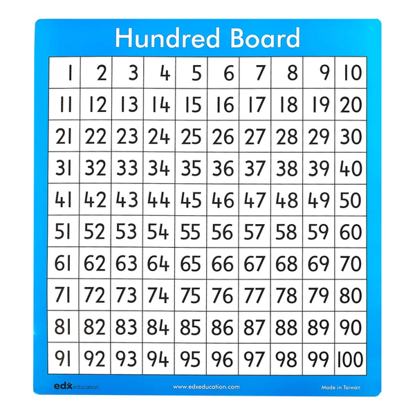 EDX Education Hundred Board - 30 Piece