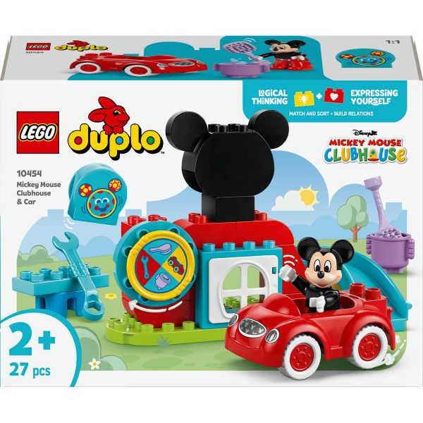 LEGO® DUPLO® | Disney Mickey Mouse Clubhouse &amp; Car Building Kit 10454