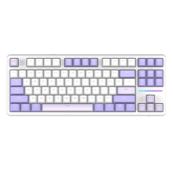 ATTACK SHARK Wireless Mechanical Keyboard,RGB Gaming Keyboard for PC/MAC