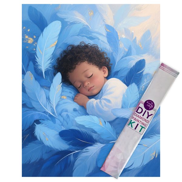 Diamond Painting DIY Kit,Full Drill, 50x40cm- Baby