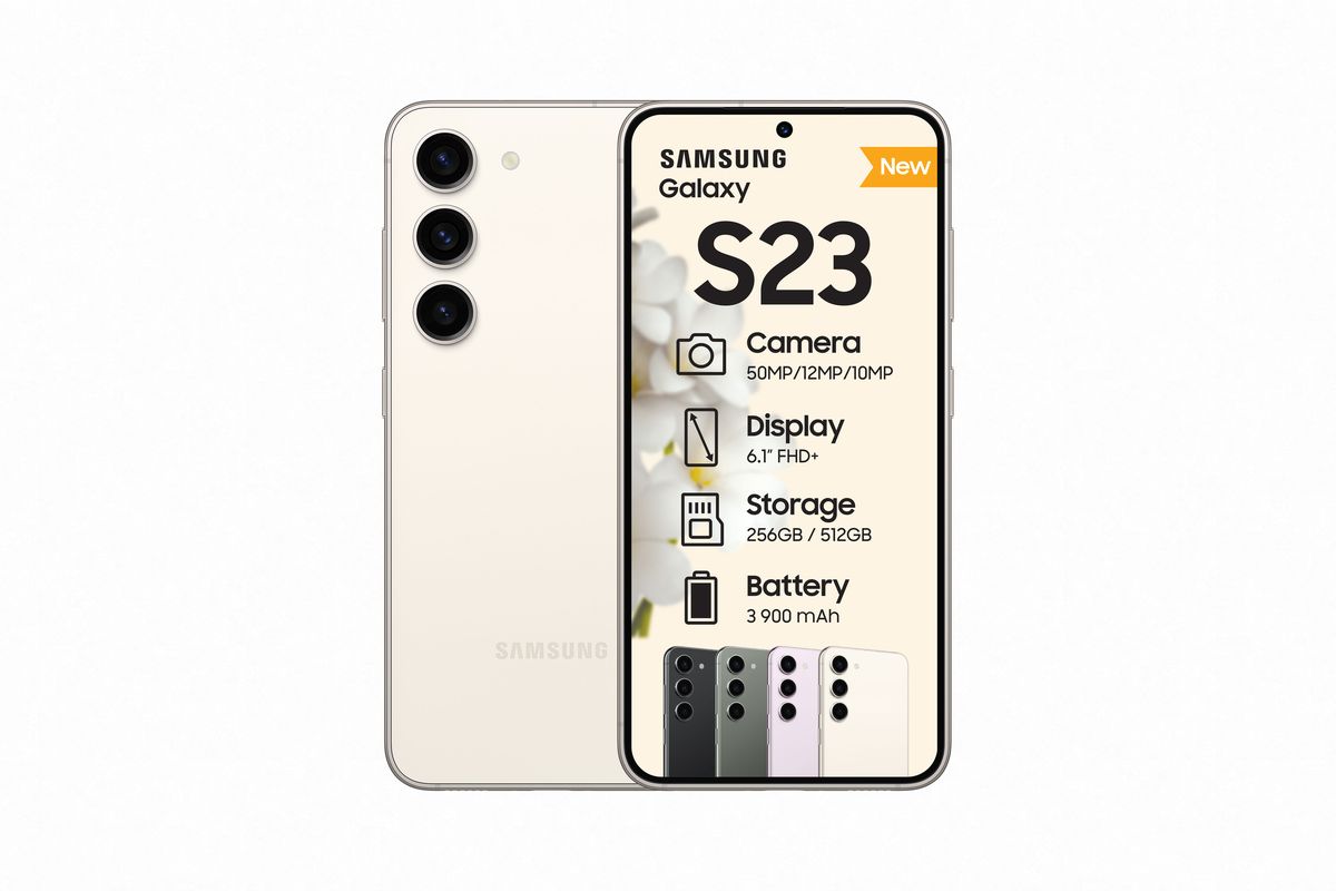 Samsung Galaxy S23 256GB 5G Dual Sim - Cream