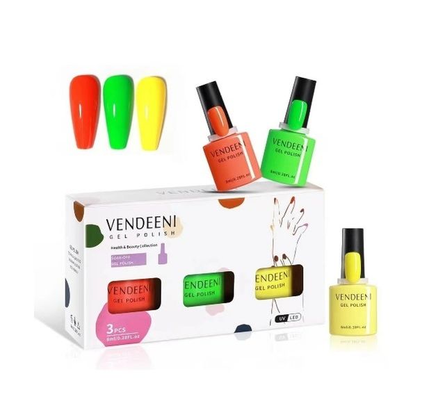 Vendeeni 3pcs Set 7.5ml Gel Polish - Set 2