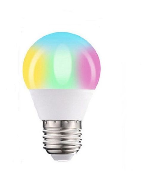RGB LED E27 Bulb With Remote Control 3W