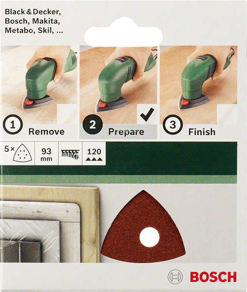 For delta sanders 93 mm 120 5 Piece