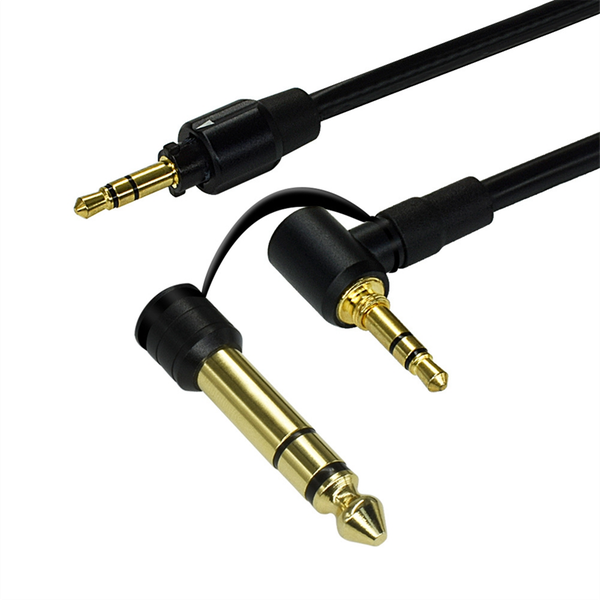 3.5mm Audio Extension Cable for 3.5mm Jack Device Black
