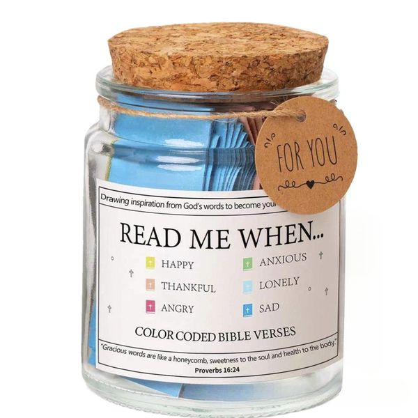 Bible Jar, Bible Accessories, Prayer bottle/Birthday gift