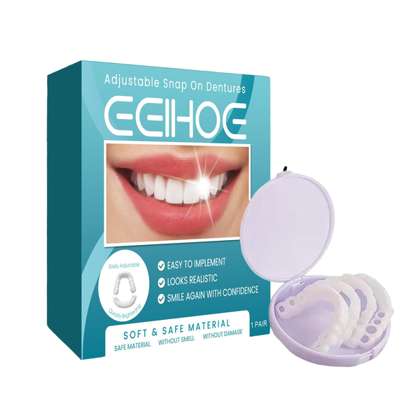 Adjustable Clasp Dentures Kit-Temporary Dental Gap Filler&amp;Teeth Alignment