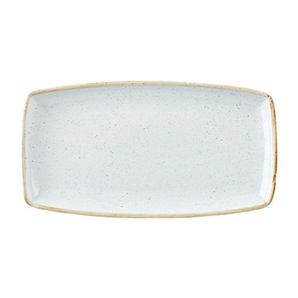 Churchill Stonecast Duck Egg Blue Oblong Plate 12Pcs