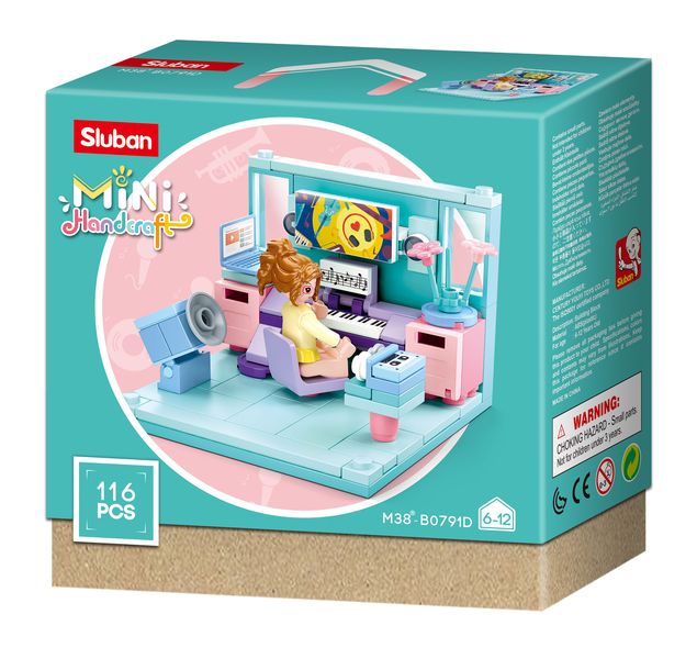 Sluban Mini Handcraft Instruments - 116 Piece