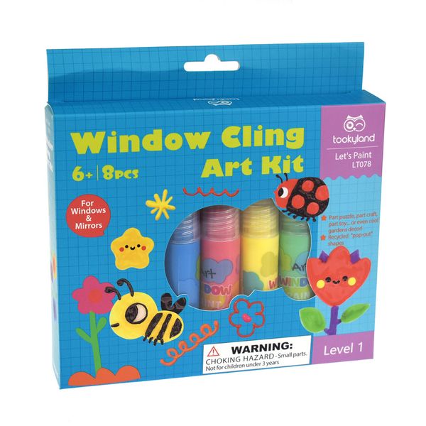 TookyToy Window Cling Art Craft Kit