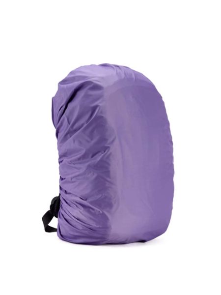 Purple Rain Cover For Backpack School Bag - 30-40L