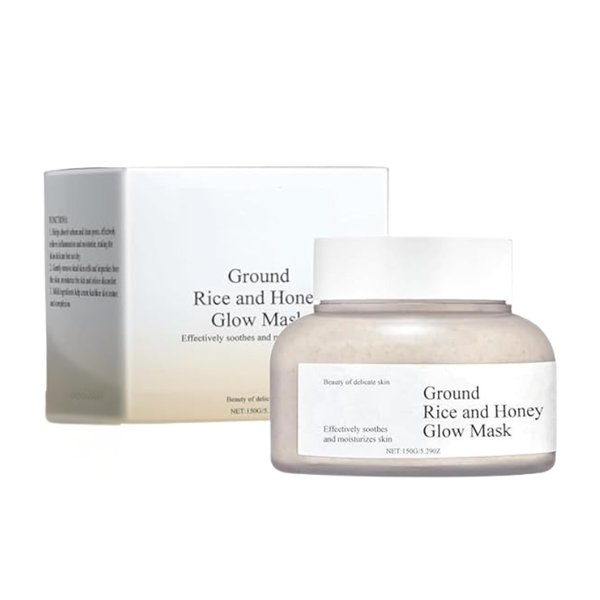 Ground Rice and Honey Glow Mask (150ml) for Dry Sensitive Skin