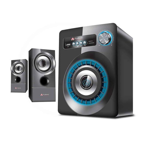 Audionic Compact Design Space Consuming Speaker System - Black