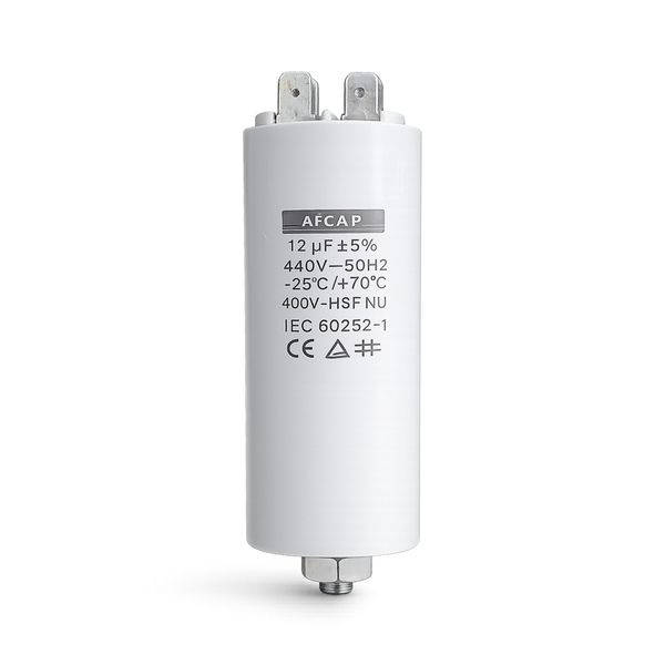 AFCAP - Motor Run Capacitor - 12uF 440V AC - IEC 60252-1