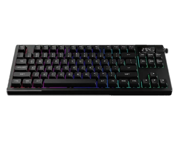 Gamdias Hermes M7 Hybrid RGB Mechanical Gaming Keyboard - Black