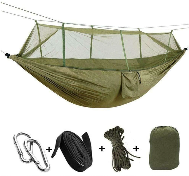 Ex-Portable Camping Hammock Canopy Rain Fly Tarp Waterproof Mosquito Net