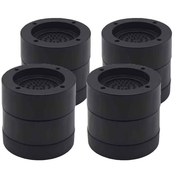 4 Pieces Furniture Bed Risers Furniture Anti-Shock Foot Pad Floor Protector