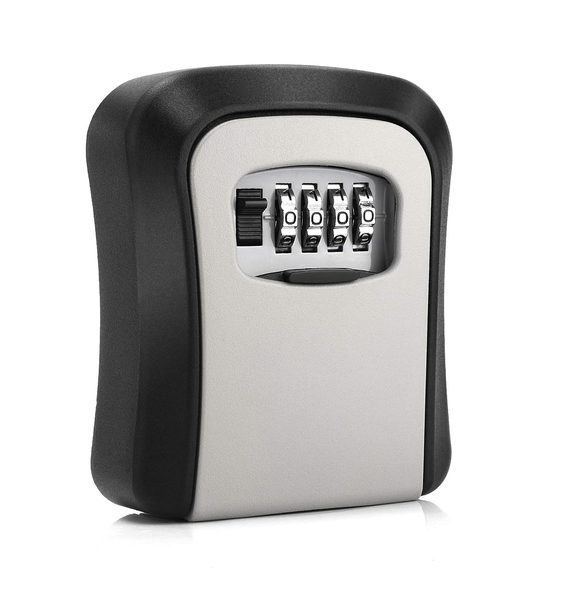 Key Lock Box, Combination Lock Box Wall Mounted Waterproof Key Storage Case
