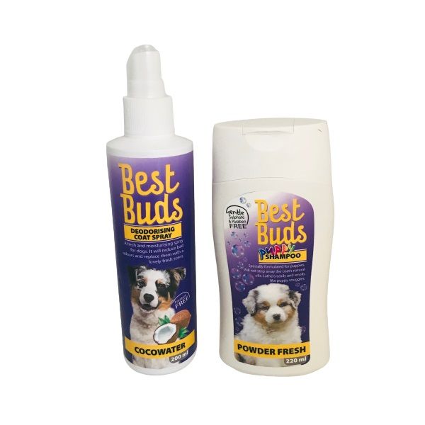 Best Buds Puppy Shampoo and Deodorising Coat Spray Buy Online in